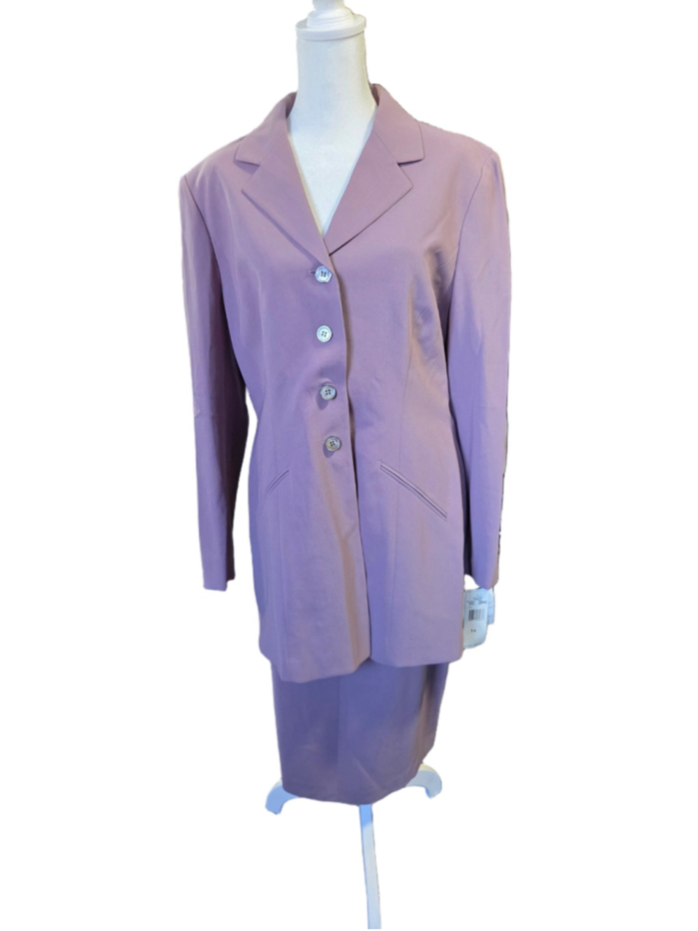 Women's Jones New York Mauve 2-Piece Suit Set Size 14